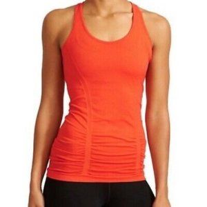 Athleta Orange Fastest Track Racerback Tank Top